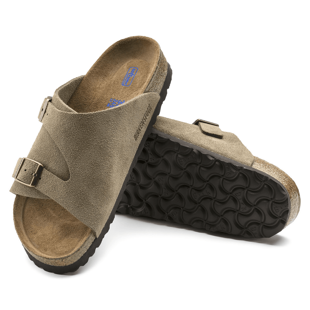 Zürich Slippers Taupe Narrow-fit