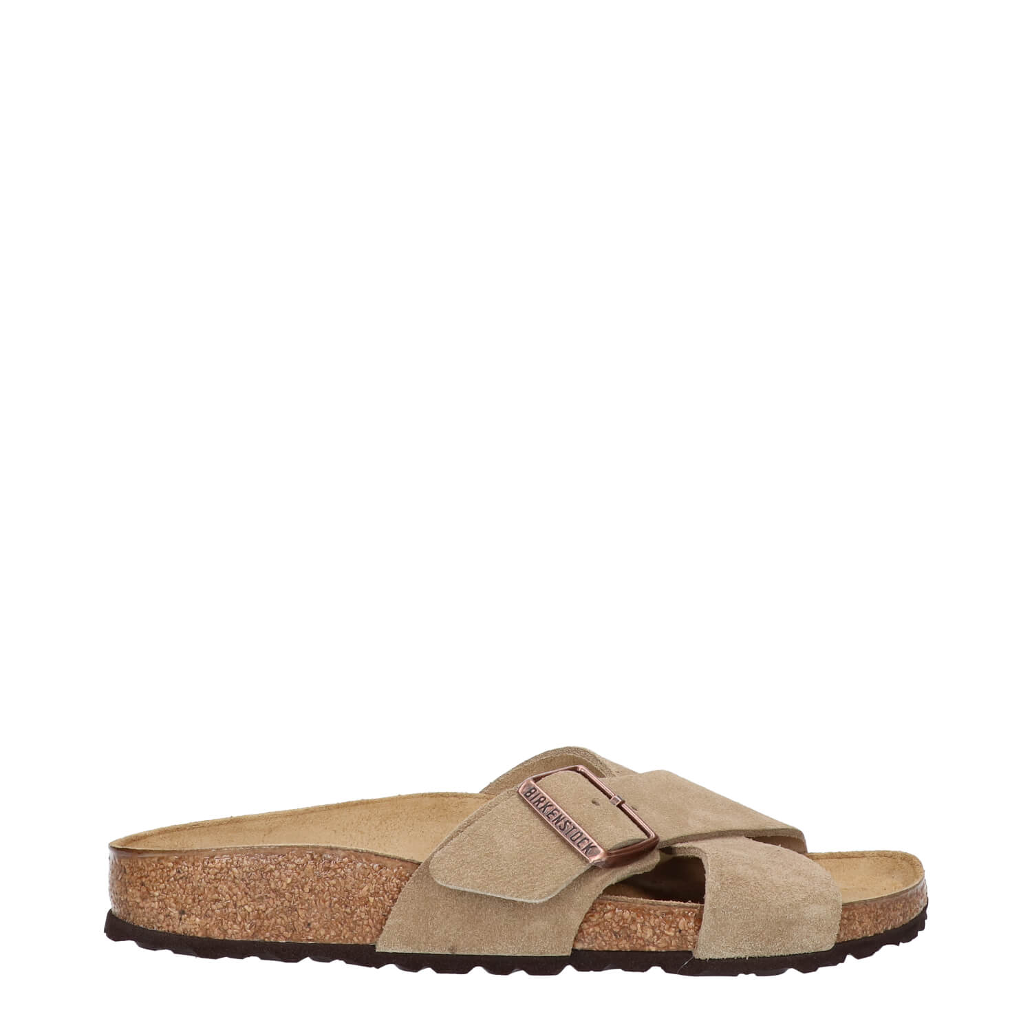 Siena Dames Slippers Taupe Narrow-fit