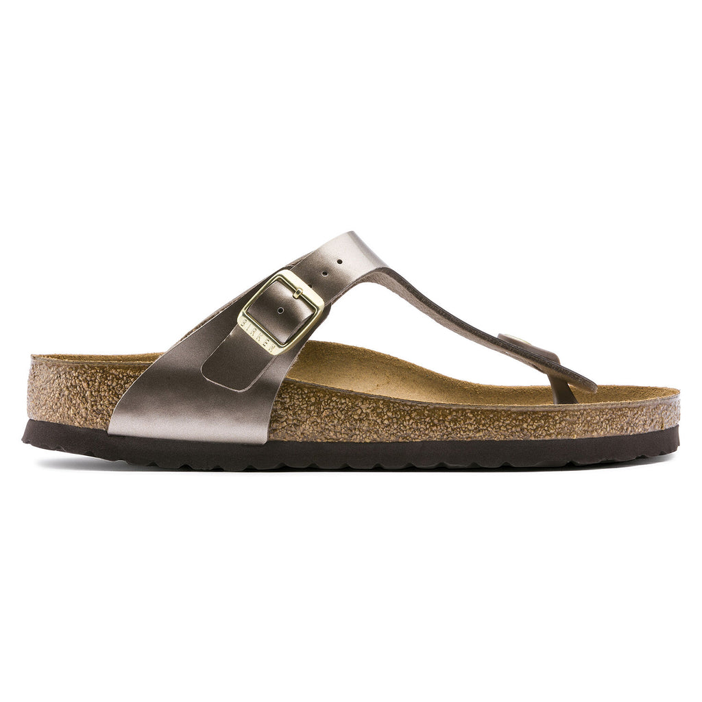 Gizeh Dames Slippers Electric Metallic Taupe Regular-fit