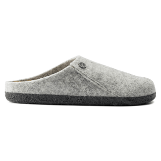 Zermatt Dames Pantoffels Light Grey Narrow-fit