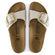 Madrid Dames Slippers Graceful Pearl White Narrow-fit