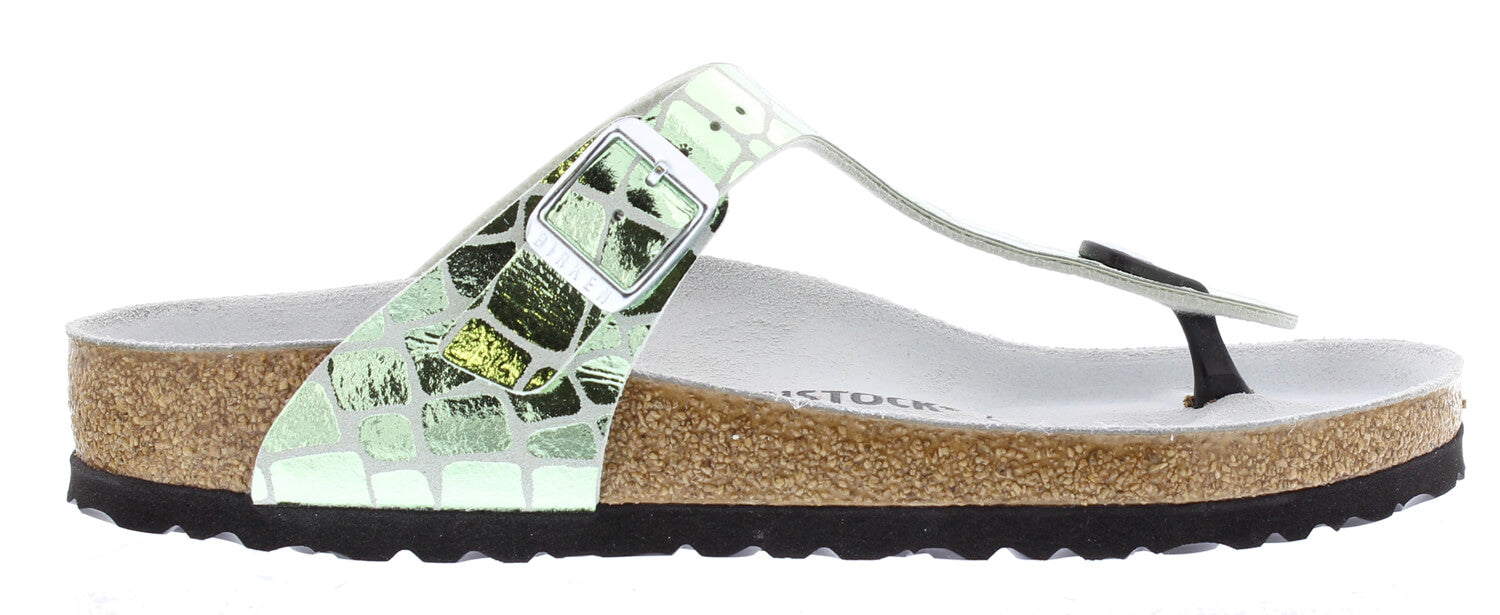 Gizeh Dames Slippers Gator Gleam Mineral Regular-fit