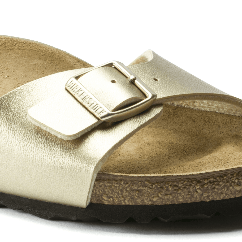 Madrid Dames Slippers Gold Narrow-fit