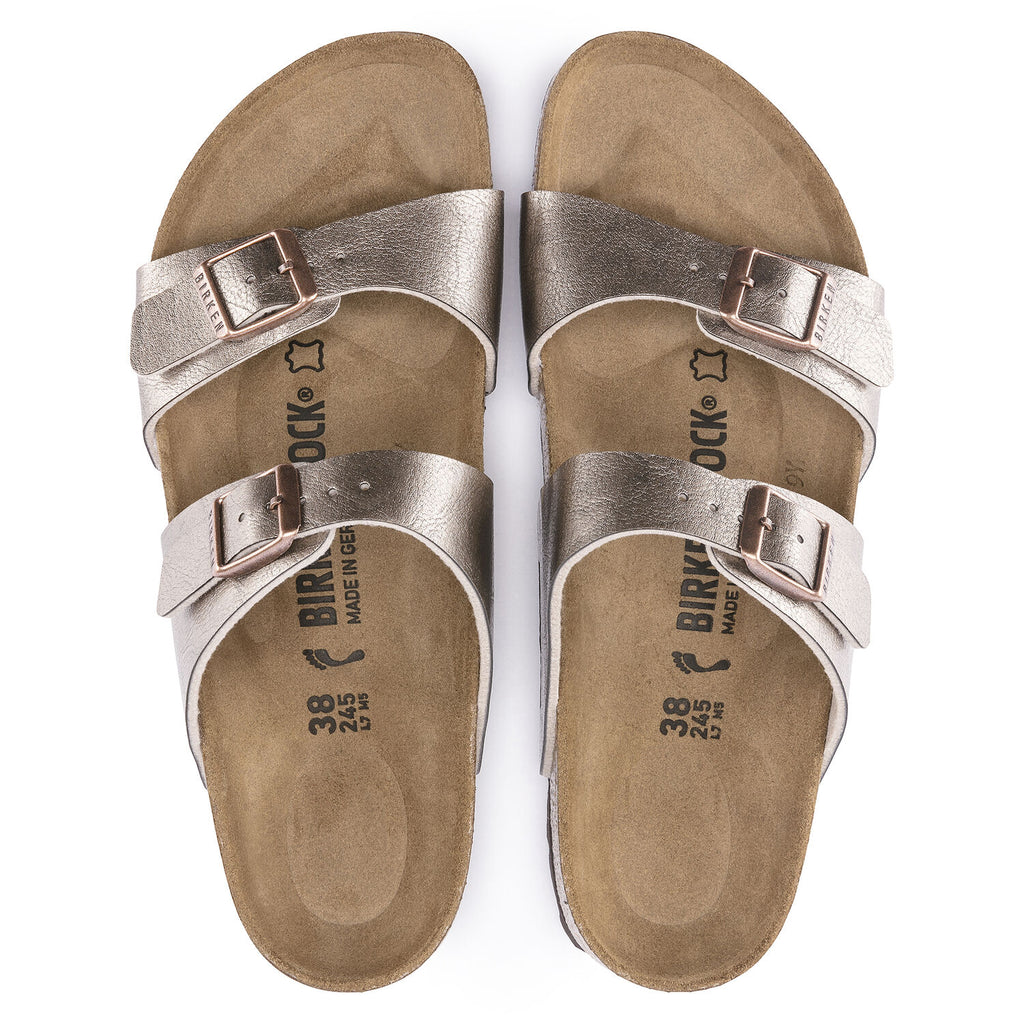 Sydney Dames Slippers Graceful Taupe Narrow-fit
