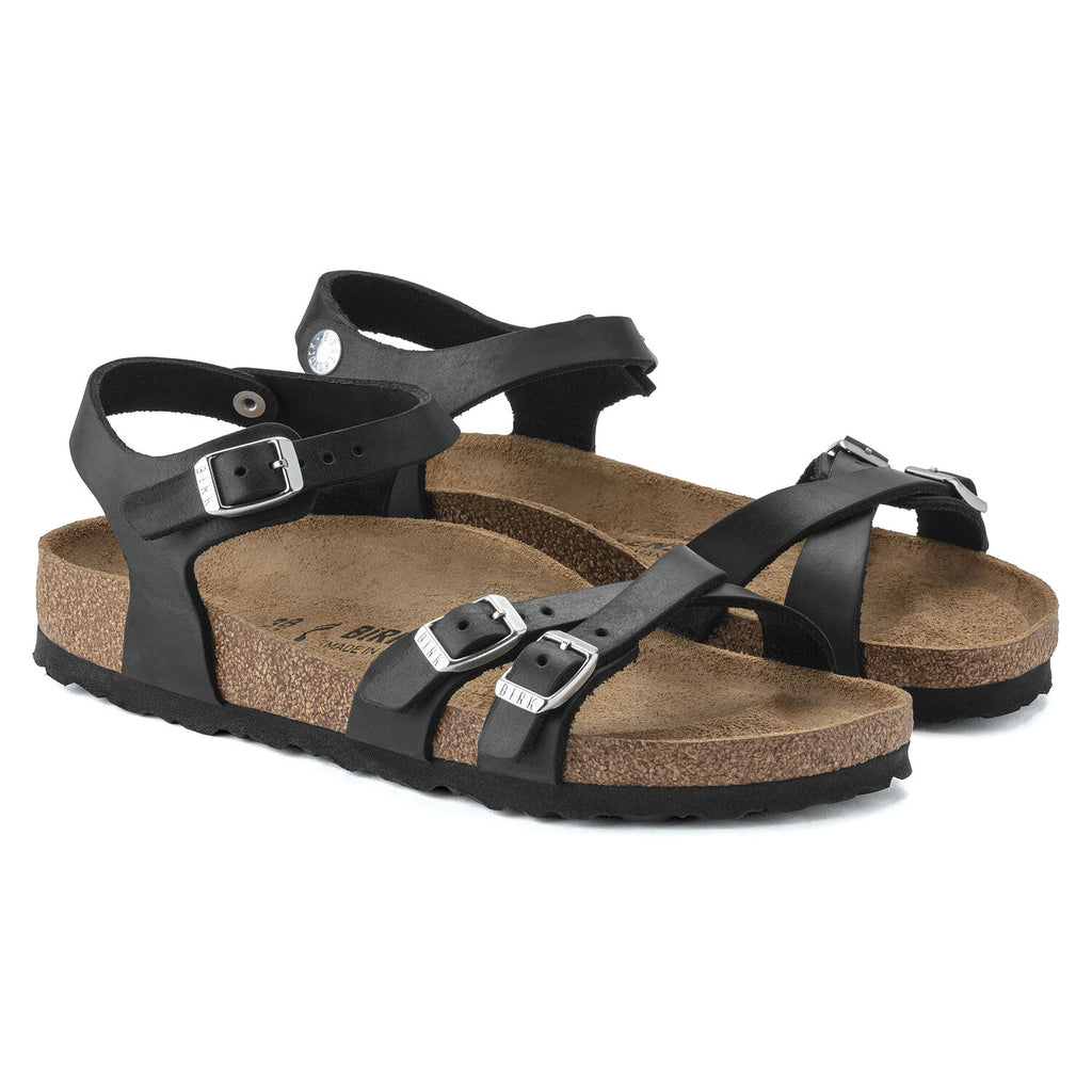 Kumba Dames Sandalen Black Narrow-fit