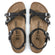 Kumba Dames Sandalen Black Narrow-fit