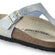 Gizeh Dames Slippers Shiny Python Dusty Blue Regular-fit