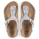 Gizeh Kids Slippers Flashy Hologram Silver Narrow-fit