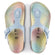 Gizeh Kids Slippers Candy Ombre Light Blue Narrow-fit