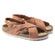 Tulum Dames Sandalen Earth Red Narrow-fit