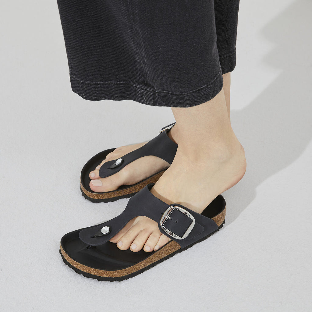 Gizeh Dames Slippers Black Regular-fit
