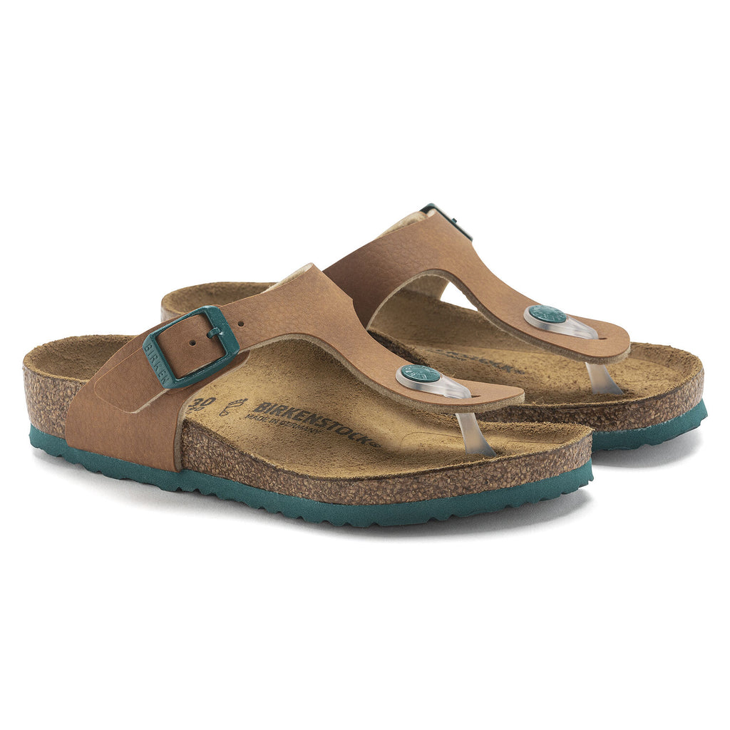 Gizeh Kids Slippers Desert Soil Ginger Brown Narrow-fit