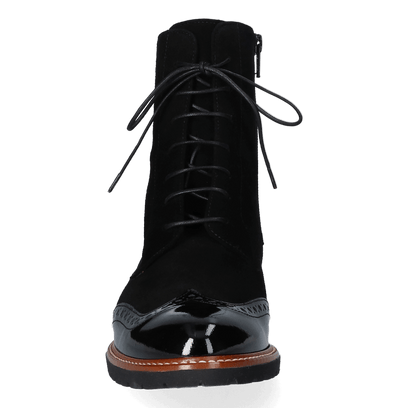 Dames Veterboots 10752P Nero