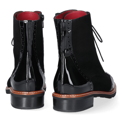 Dames Veterboots 10752P Nero