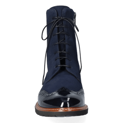 Dames Veterboots 10752P Blu