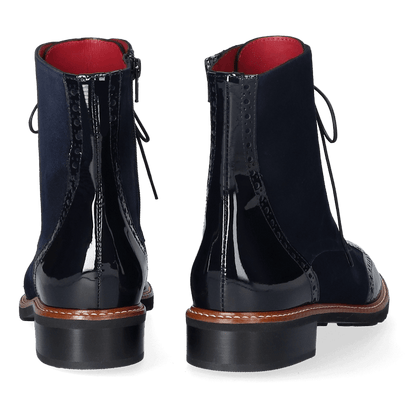 Dames Veterboots 10752P Blu