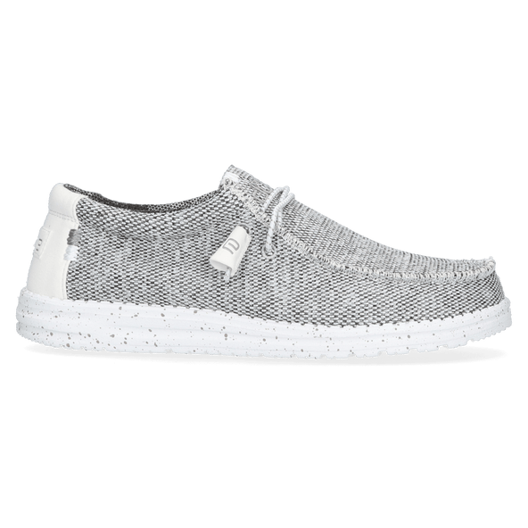 Wally Sox Heren Instappers Bright White