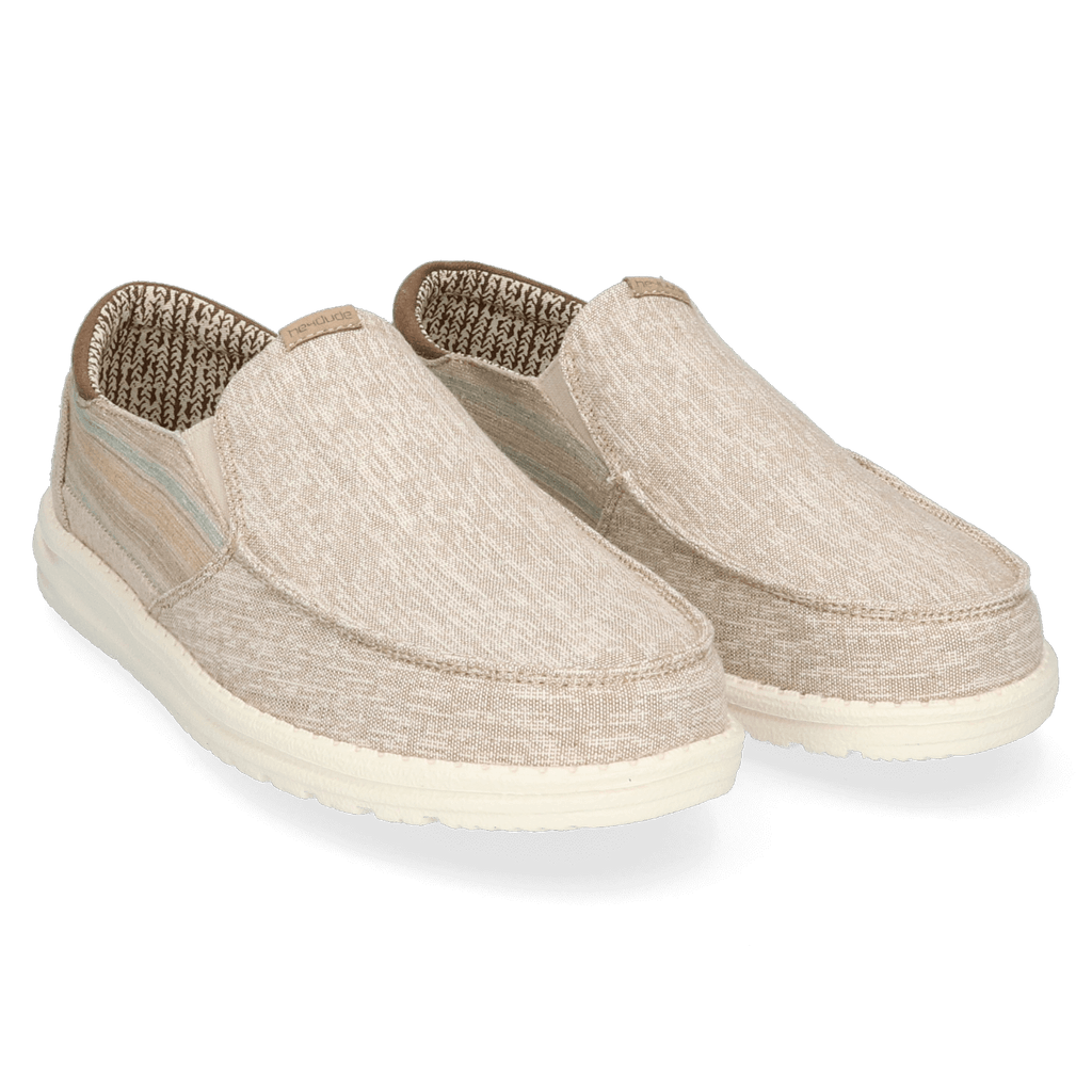 Thad Chambray Heren Instappers Riviera Beige