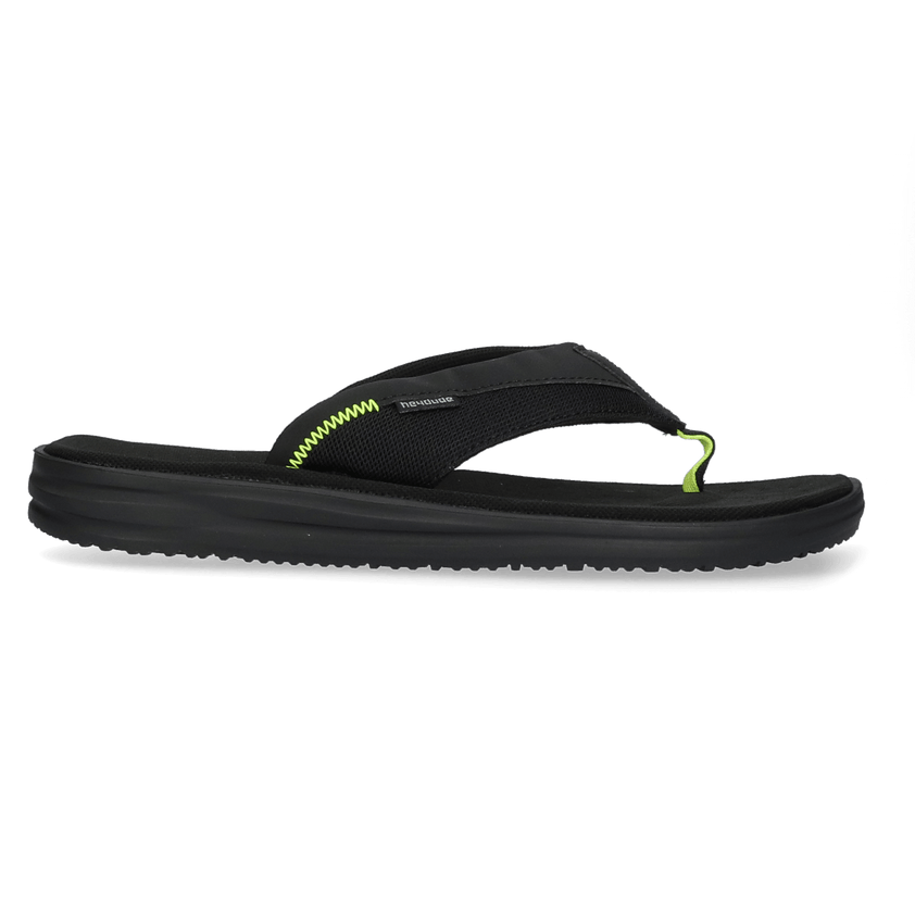 Flinn Free Heren Slippers Black