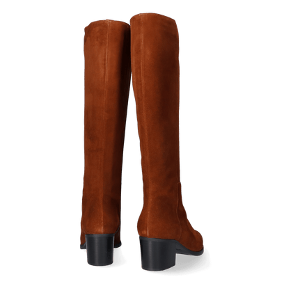 Dames Laarzen Hoog 11567 Hazelnut