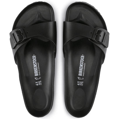 Madrid EVA Dames Slippers Black Narrow-fit