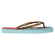 Beach Printed Claudia Dames Slippers Azul