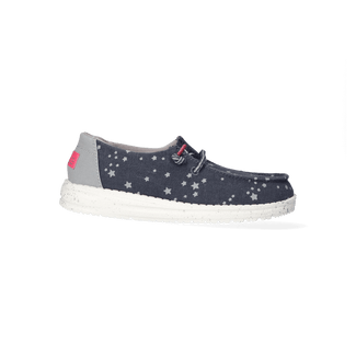 Wendy Youth Meisjes Instappers Cat Eye Navy