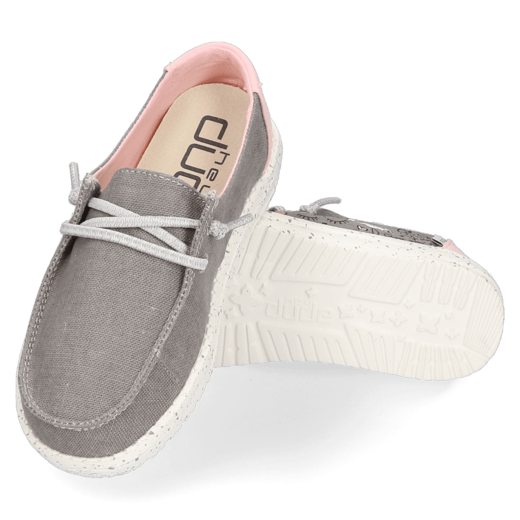 Wendy Youth Meisjes Instappers Doodle Grey