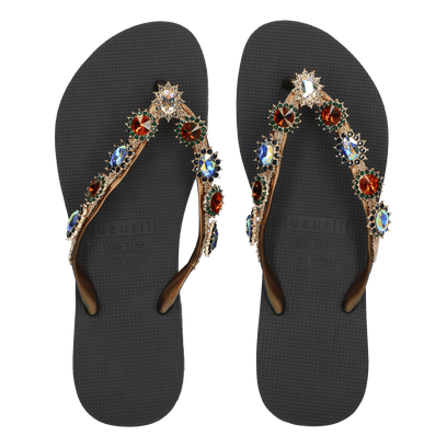 Monroe Dames Slippers Black