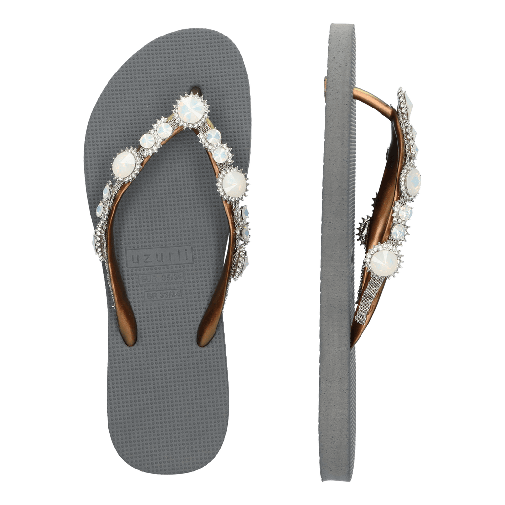 Pearl Marilyn Dames Slippers Silver