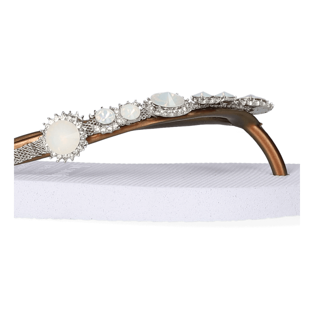 Pearl Marilyn Dames Slippers White