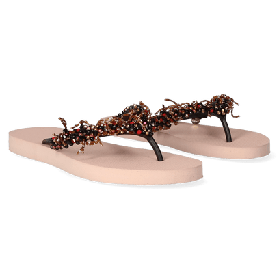 Bahia Salmon Dames Slippers Sand