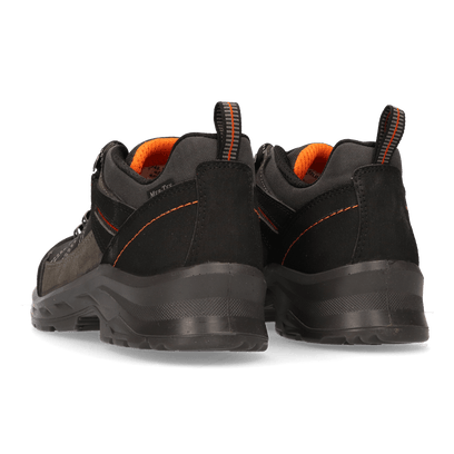 Sesto Low Wandelschoenen Black/Orange