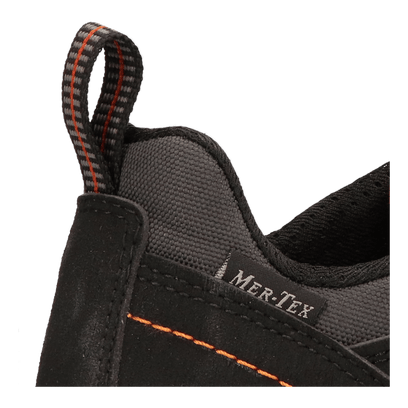 Sesto Low Wandelschoenen Black/Orange