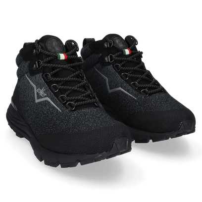 Spider Mid Wandelschoenen Total Black