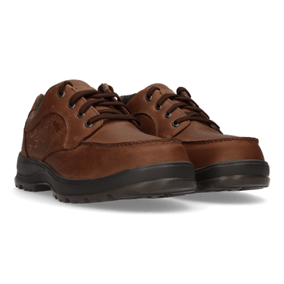 Oxford Heren Veterschoenen Piquet Kopper Brown