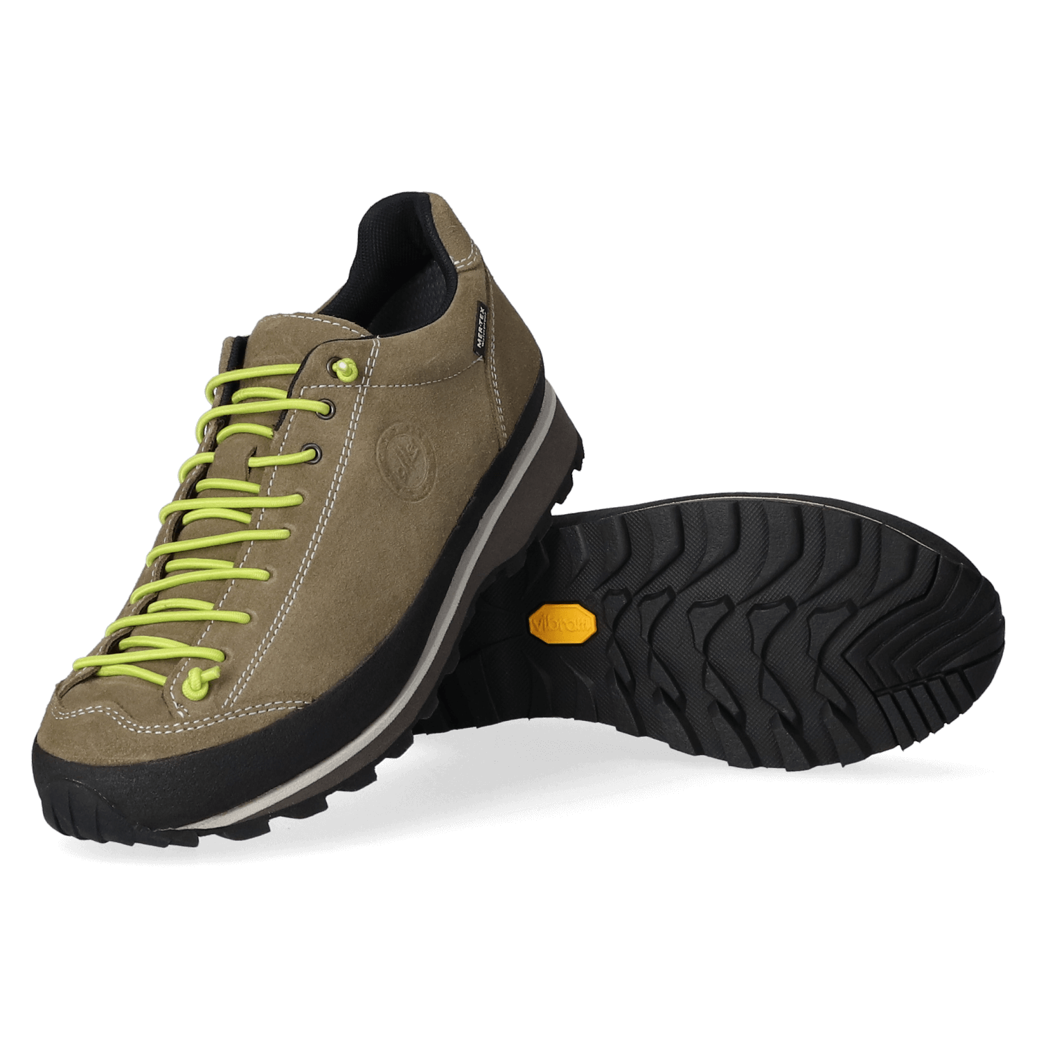 Chaussures De Trekking Lomer Badia II MTX - Tige En Cuir Suédé, Membrane Mer-Tex, Semelle Vibram - Pour Randonnée, Approche, Sentiers Techniques