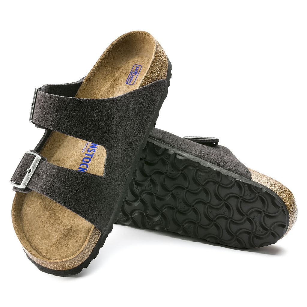 Arizona Slippers Velvet Gray Regular-fit