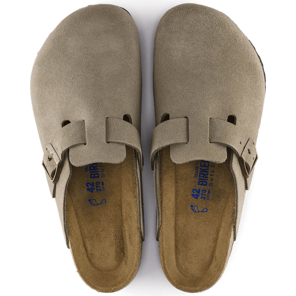 Boston Clogs Taupe Narrow-fit