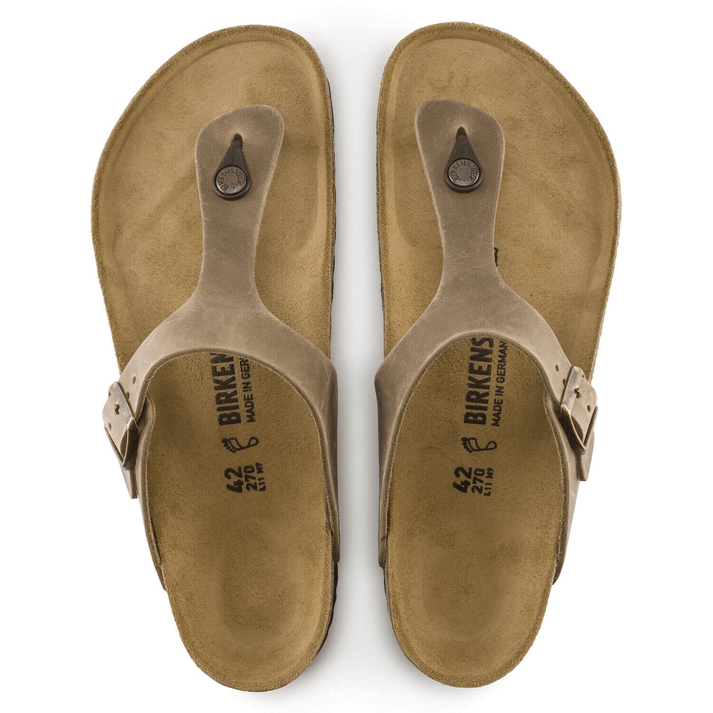 Gizeh Slippers Tobacco Brown Narrow-fit