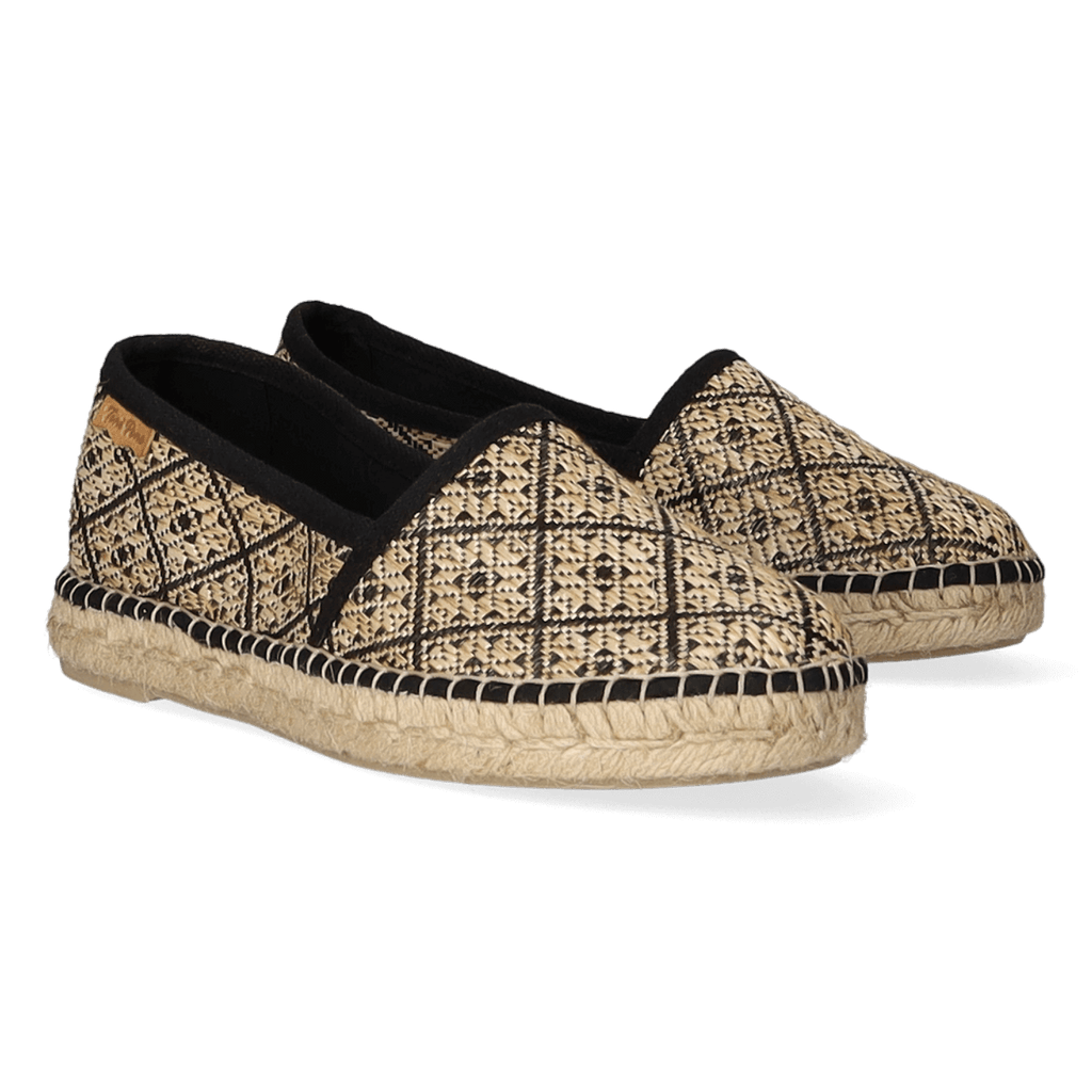 Alma-GE Dames Espadrilles Negre