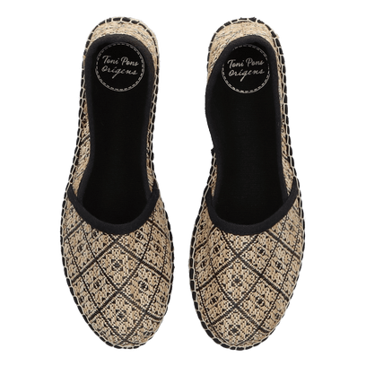 Alma-GE Dames Espadrilles Negre