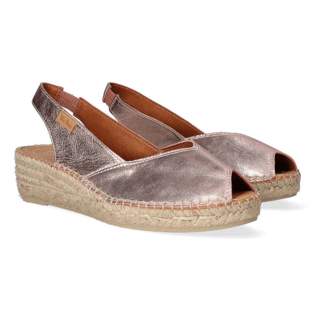 Bernia-P Dames Espadrilles Salmo