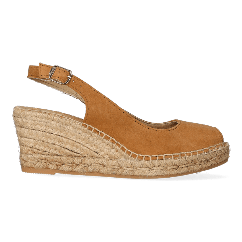 Calpe Suede Dames Espadrilles Cuiro