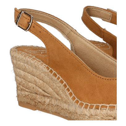 Calpe Suede Dames Espadrilles Cuiro