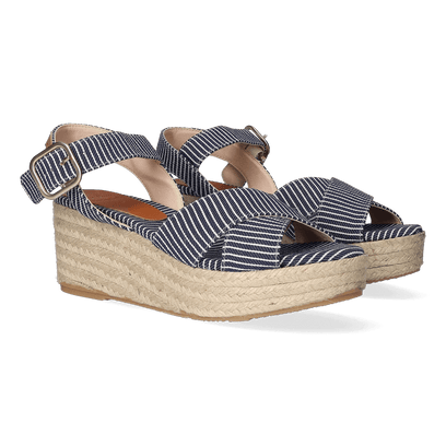 Clara-SM Textiel Dames Espadrilles Mari