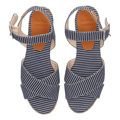 Clara-SM Textiel Dames Espadrilles Mari