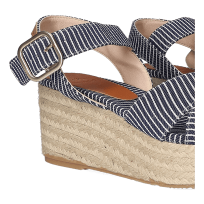 Clara-SM Textiel Dames Espadrilles Mari