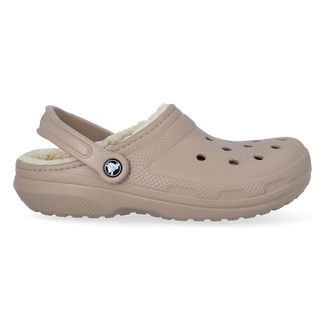 Classic Lined Clog Mushroom/Bone