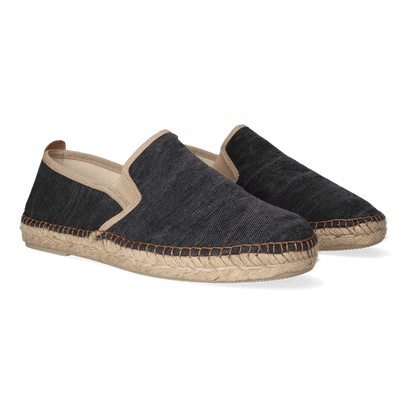 Dallas Heren Espadrilles Negre